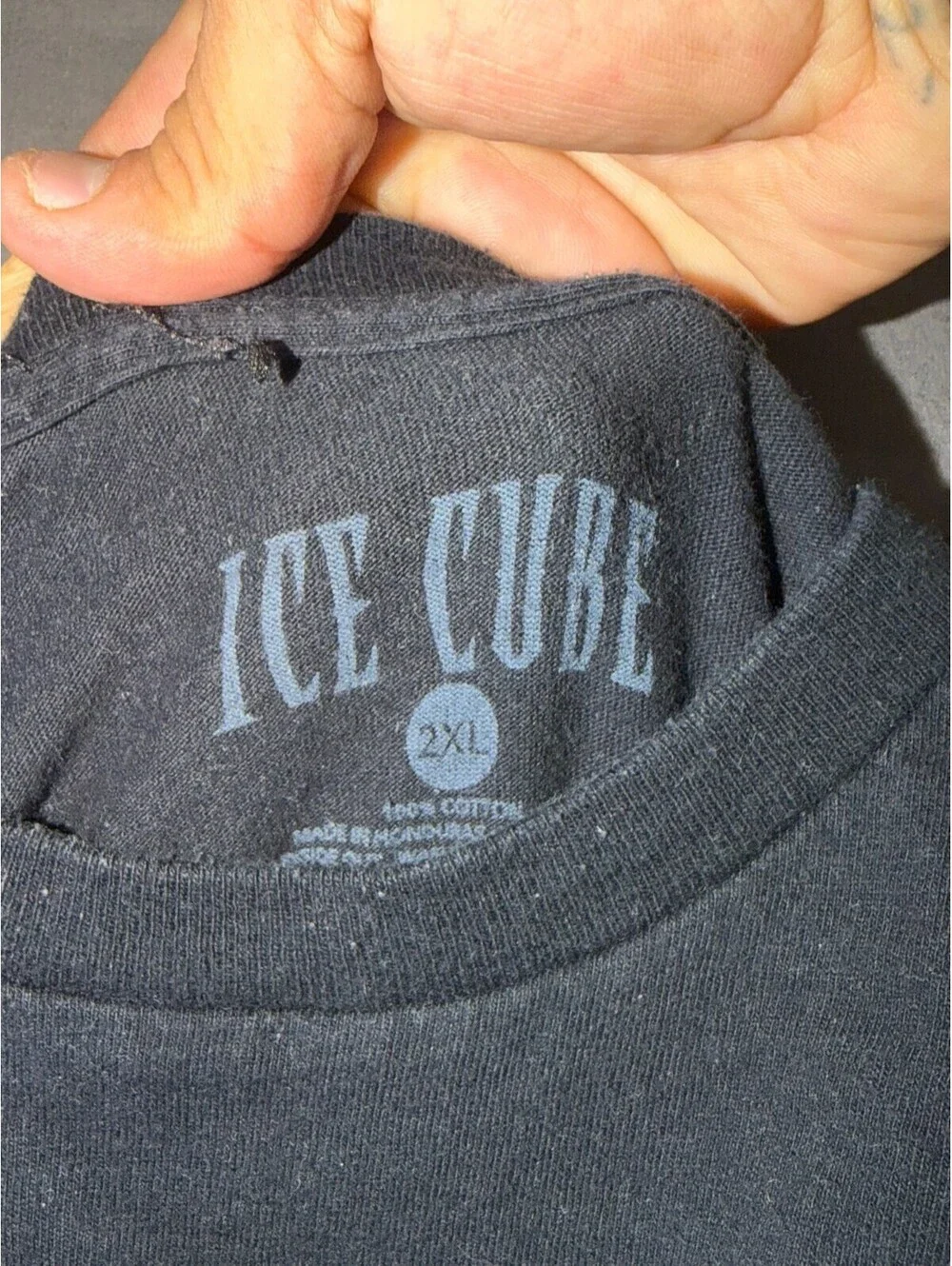 Ice Cube Today Was a Good Day T‑Shirt 2XL Black Hip Hop Graphic Tee